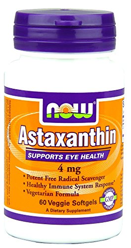 NOW Foods - Astaxanthin 4 mg 60 veggie softgels NOW Foods - Astaxanthin 4 mg 60 veggie softgels