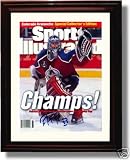 Framed Patrick Roy Sports Illustrated Autograph Print - Colorado Avalanche