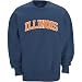 Majestic Athletic Illinois Fightin Illini Classic Crew Fleece Sweatshirt