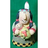 New - Resin Native American Woman Case Pack 14 by DDI