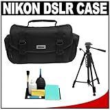 Nikon 5873 Compact Digital SLR Camera Case - Gadget Bag with Side Pockets w ....