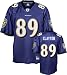 Mark Clayton Jersey: Reebok Purple Replica #89 Baltimore Ravens Jersey - Medium