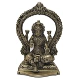 Goddess Lakshmi Statue Made in Brass Figurines