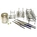 Ultrasonic Cleaner Racks & Tweezers 8Pcs