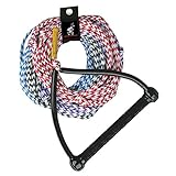 Kwik Tek 4-Section Water Ski Rope 75 ft 4-section Tractor Handle