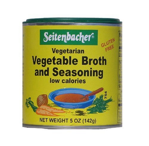 Seitenbacher Vegetarian Vegetable Broth and Seasoning, 5-Ounce Cans (Pack of 6)