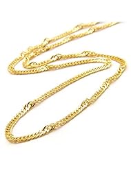 18" 1.5MM Singapore Chain in 14K Yellow Gold