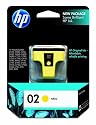 Original HP 02 Yellow Ink Cartridge in Retail Packaging