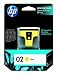 Original HP 02 Yellow Ink Cartridge in Retail Packaging