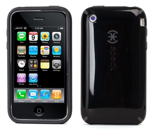 Speck Products CandyShell Case for iPhone 3G - 3G S (Black Gray)