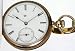 #AU10A Elgin Antique 14K Hunter Case Key Wind Pocket Watch 10 Size 7 Jewels Circa 1876