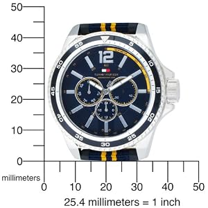 Tommy Hilfiger Men's 1790663 Sport Silver-Tone Watch