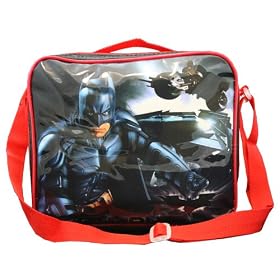 Children's Batman Lunch Bag with 1 lunch box and 1 water bottle