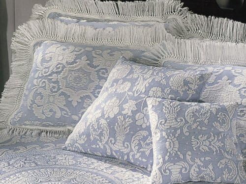 Queen Elizabeth Pillow Sham - King - Wedgewood Blue (Single Sham)