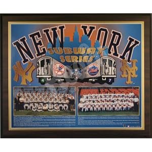 2000 Subway Series Yankees Mets Plaque by Executive Sports Group