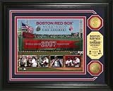 Red Sox 2008 Ring Ceremony 24KT Gold Coin Photo Mint