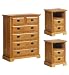 Windsor 42 Drawer Chest 2 Bedside Chests Set