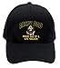 Patchtown Army Dad - Proud Dad Of a US Soldier Hat/Ballcap (Black) Adjustable One Size Fits Most