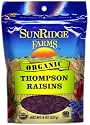 Organic Thompson Seedless Raisins--12/8 oz. bags