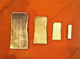 Star Trek, Deep Space Nine, Gold Pressed Metal Latinum Ingot Piece