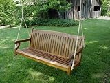 SFK Furniture 48 &acute; Hardwood Modern Estate Swing - B001B1XK5Y