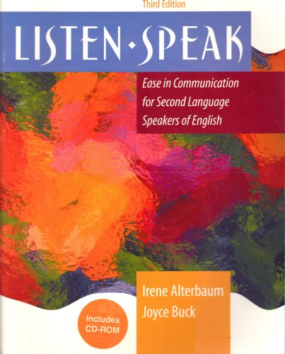 listenspeak ease in communication for second language speakers of english