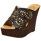 N.Y.L.A. Women's Stellar Crossband Wedge