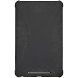 Amzer AMZ94381 Silicone Jelly Soft Skin Fit Case Cover for Asus Nexus 7, Google Nexus 7 - 1 Pack - Retail Packaging - Black