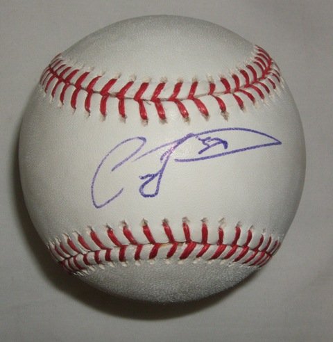Carlos Zambrano Autographed Official Major League Baseball, Chicago Cubs