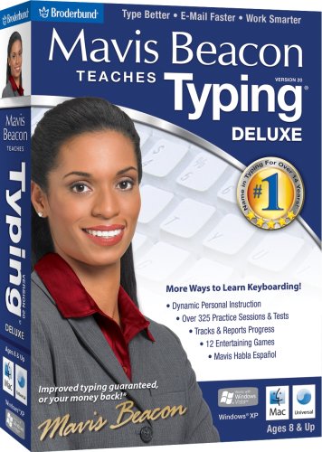 Mavis Beacon Teaches Typing Deluxe 20
