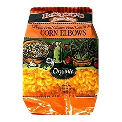 Mrs. Leeper's Pasta Organic, Corn Elbows, 12-Ounce Bags (Pack of 12)