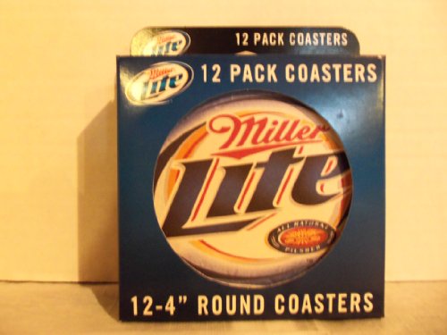 Miller Lite Coaster Set (12 Pack)