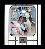 Thurman Munson New York Yankees Career Collage Framed 8x10 Photograph with Team Medallion