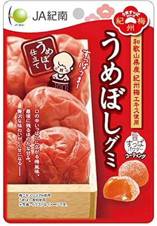 【クリックで詳細表示】モントワール JA紀南 うめぼしグミ 40g×10袋： 食品・飲料・お酒 通販
