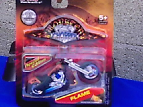 Childrens Toyshop  Toys : monster chopper 1:31 die cast(flame)