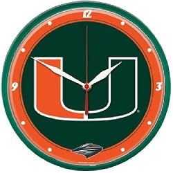 Miami Hurricanes NCAA Round Wall Clock by Wincraft