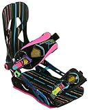 Rome 390 09 Men's Hard Snowboard Bindings - Neon