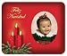 Feliz Navidad-Candles. Photo Magnet Frame