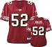Patrick Willis Red Reebok Premier San Francisco 49ers Women's Jersey - Medium
