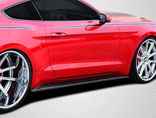 2015-2016 Ford Mustang Carbon Creations GT Concept Side Skirt Rocker Panels - 2 Piece
