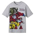 Boys' Transformers Tee - Heather Grey