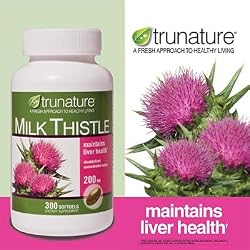 TruNature Milk Thistle 200 mg, 300 Softgels