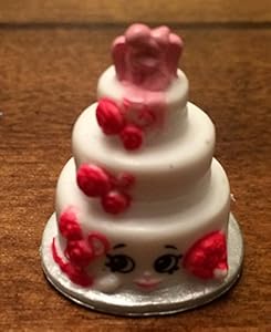 Amazon.com: Shopkins Season 3 #3-008 White Wendy Wedding Cake (Rare ...