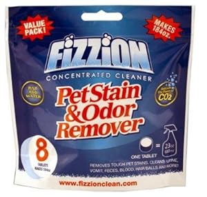 Fizzion 8-Pack Pet Stain/Odor Remover Refill Pouch