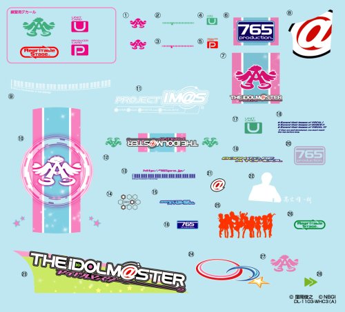 Cover image : 1/28 R/C 「きゃらコン」 アイドルマスター 765プロVer.