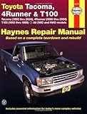 Toyota Tacoma, 4 Runner & T100 Automotive Repair Manual. Models covered: 2WD and 4WD Toyota Tacoma (1995 thru 2000), 4 Runner (1996 thru 2000) and T100 (1993 thru 1998)
