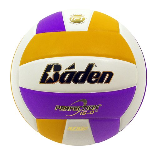 Baden VX5EC Perfection Elite Official Size Leather Game Volleyball (Size 5)