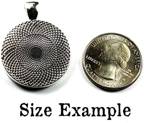 Keep Geometry Sacred, Mathematical Quote, Pendant Necklace