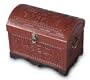 Cedar and leather chest, 'Condor'