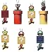 Super Mario Brother Animated Phone Strap - Coin, Flower, Super Mushroom, Star, 1 Up Mushroom, Luigi and Piranha Plant